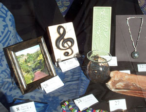 Items available at the Friends' 2008 Silent Auction